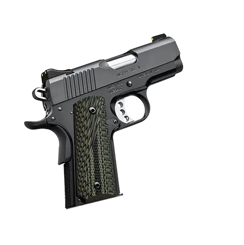 thumbnail interactive-video image 1 of Clipdraw OM-S Belt Clip For 1911 Compact (Kimber Ultra Carry TLE 2) - Inside Waistband Concealment 1 of 6